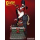 Elvira Mistress of the Dark Maquette Elvira Scary Christmas 46 cm